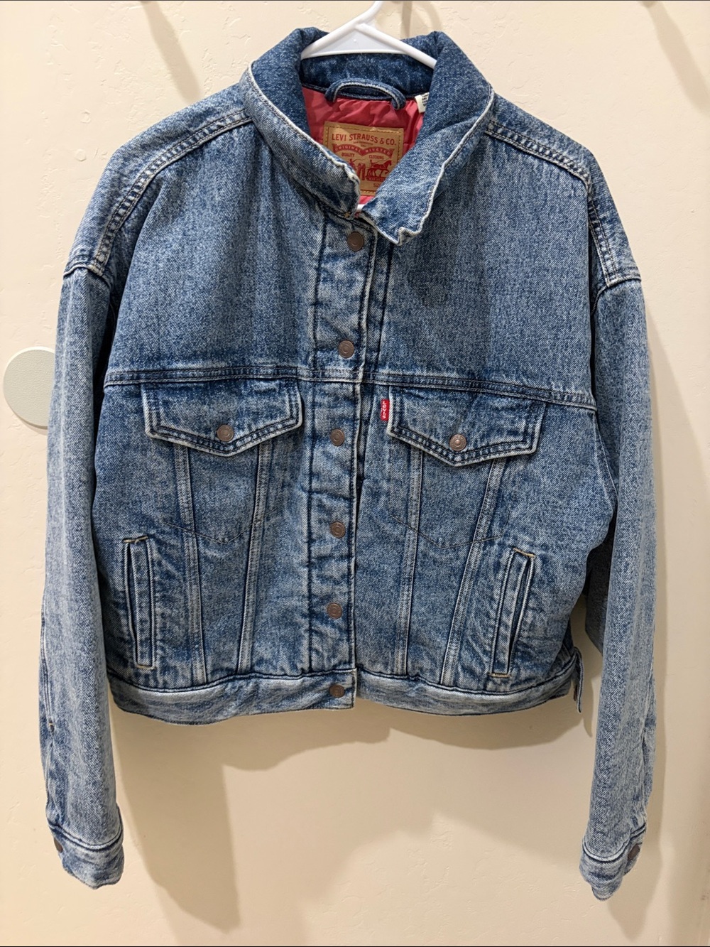 Levi's Light Blue Stonewash Denim Jacket